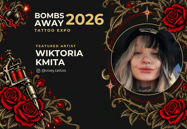 Wiktoria Kmita — Featured Artist, Bombs Away Tattoo Expo 2026
